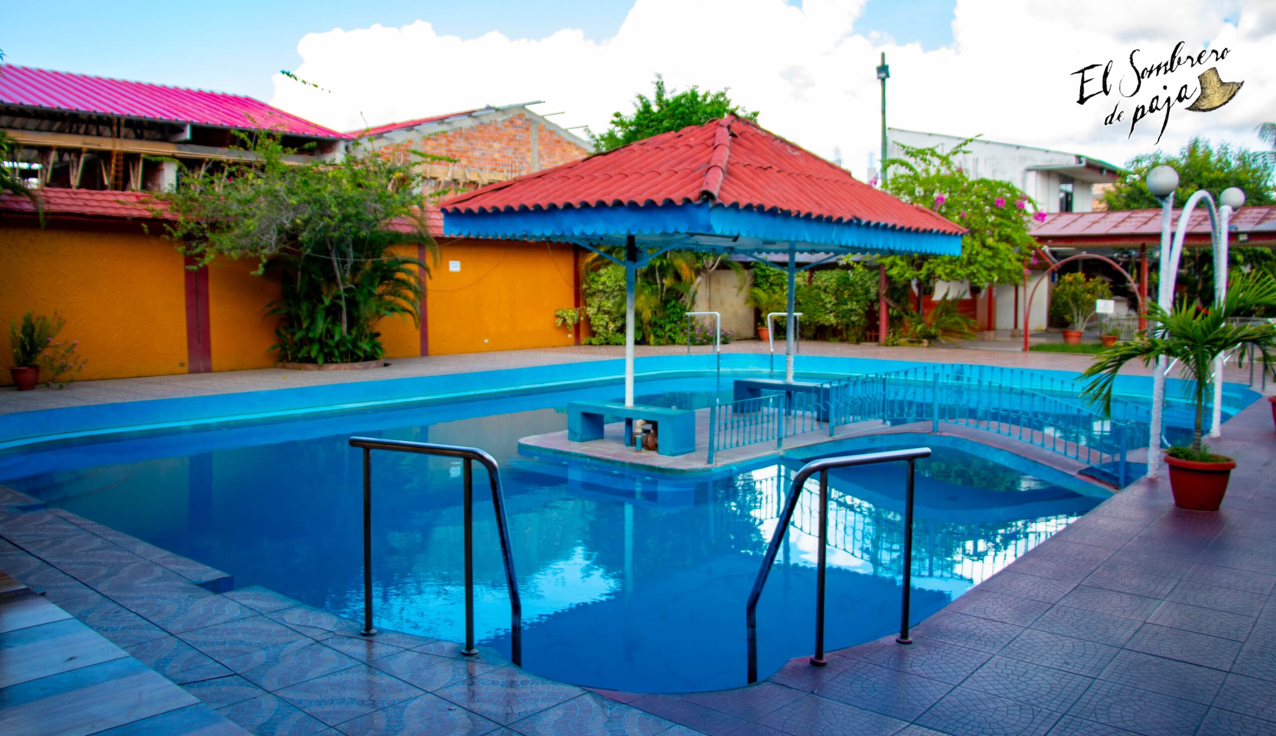 Refrescante piscina.